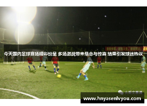今天国内足球赛场精彩纷呈 多场激战带来悬念与惊喜 结果引发球迷热议